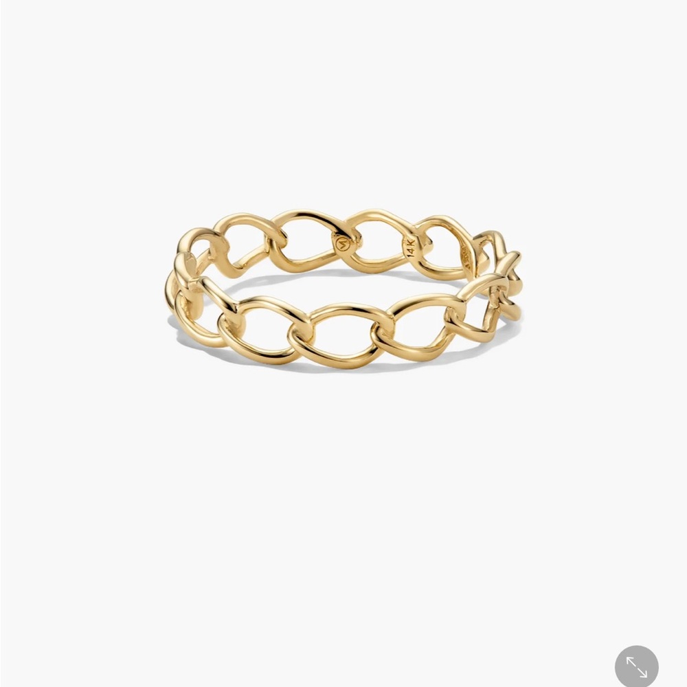 Mejuri Braided Ring 14k gold size 7